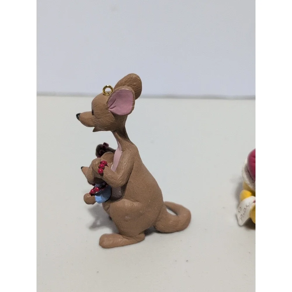 Hallmark Disney Winnie The Pooh Christmas Ornament Vintage Collector Lot Of Four